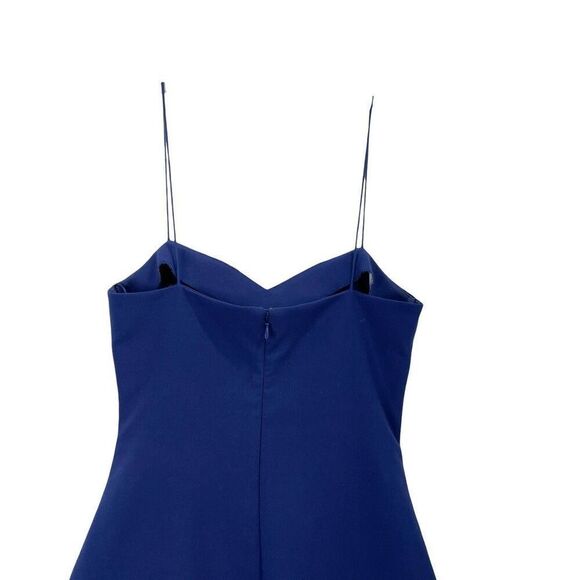 Likely Verona ruffle mini sheath Dress‎ Size 2 Blueprint blue - Picture 7 of 11